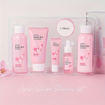 Skinset Japan 6 Pcs Hydrating Facial Care Set